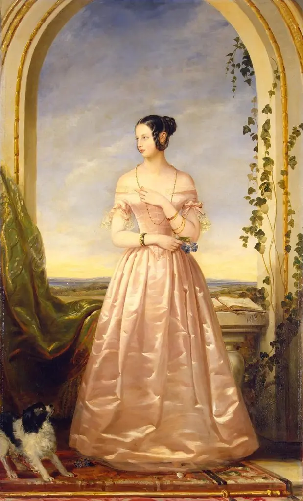 Portrait of Grand Princess Alexandra Nikolayevna