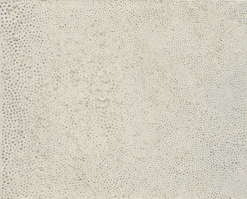 Untitled, by Yayoi Kusama, oil, 1959