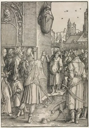 The Power of Women: The Poet Virgil Suspended in a Basket