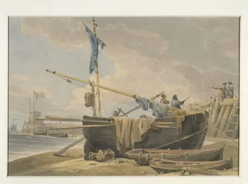 Boats with Fishermen