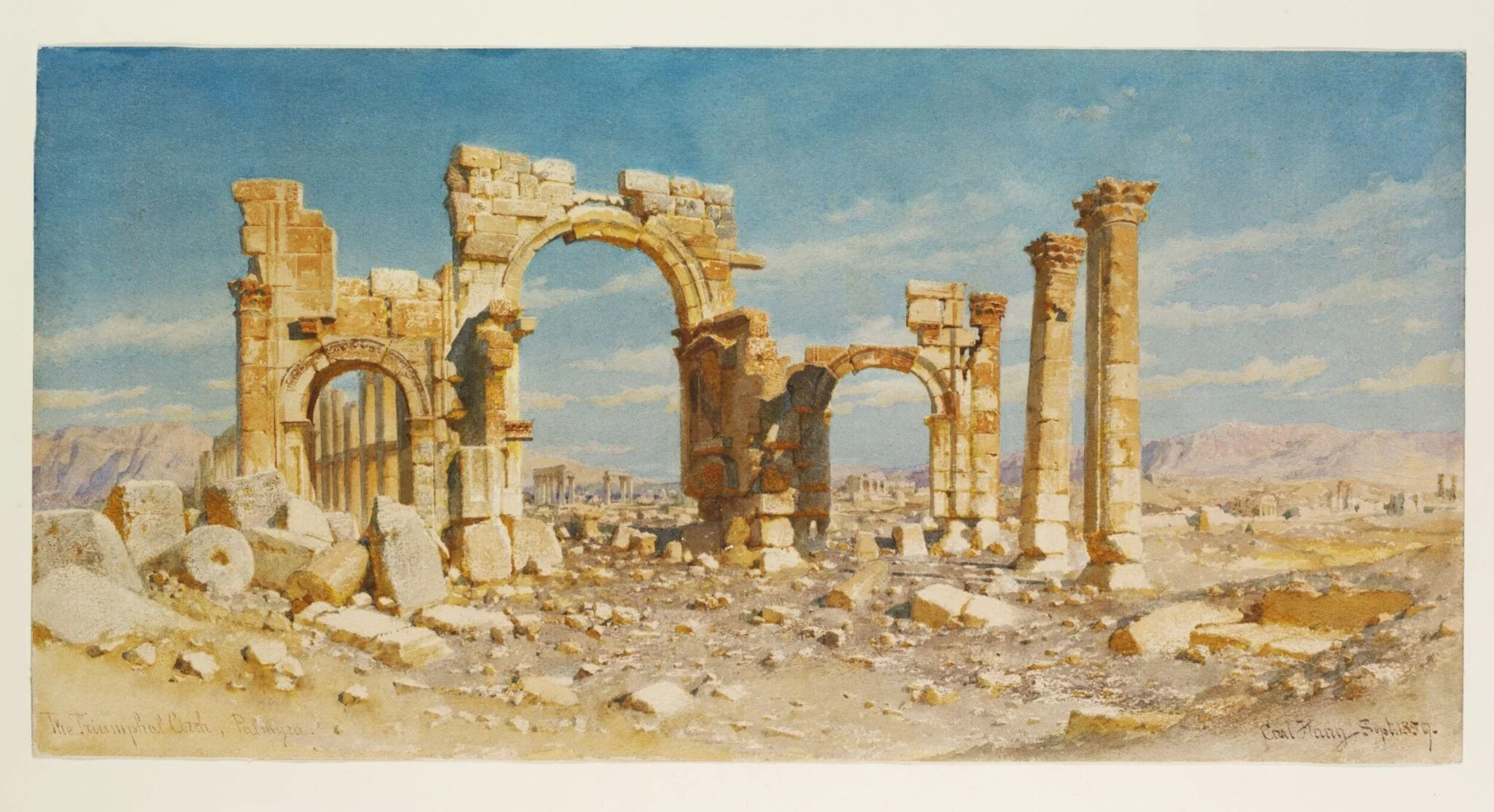 The Triumphal Arch, Palmyra