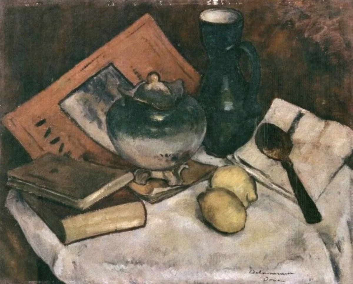 Natură statică, by Dona Niculina Delavrancea, unspecified