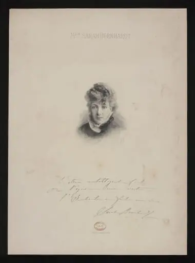 Mlle Sarah Bernhardt