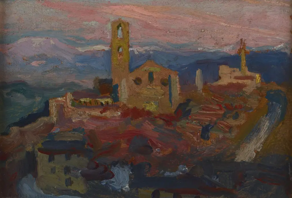 Peruggia at Twilight
