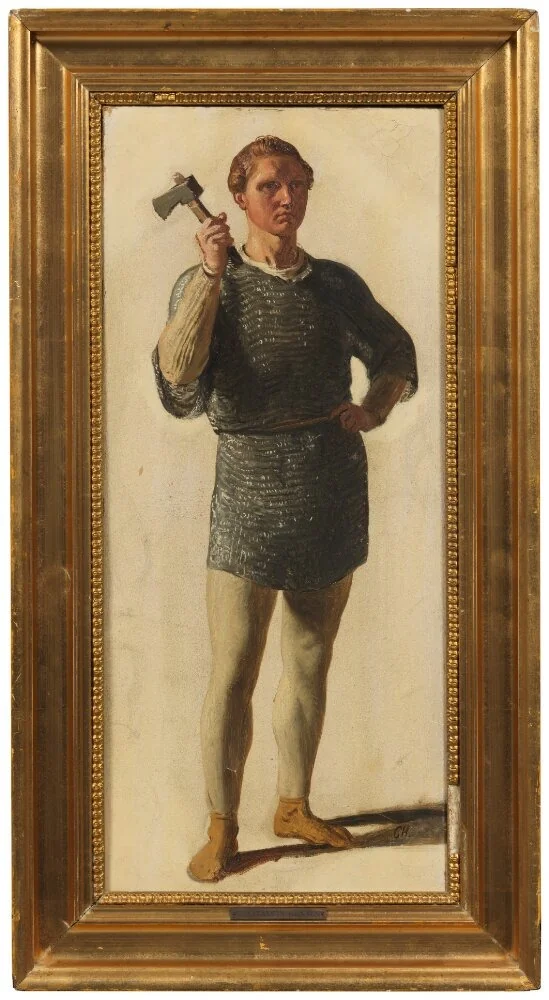 Tor. Study for Aegir’s Feast