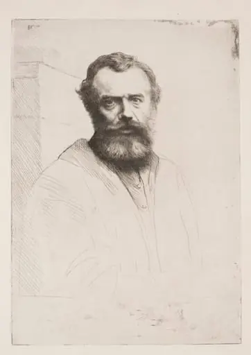 Self-Portrait (Third Plate)