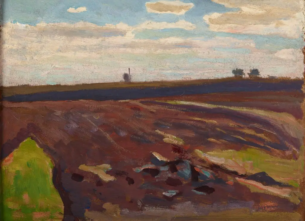 Plough-Land in Spring