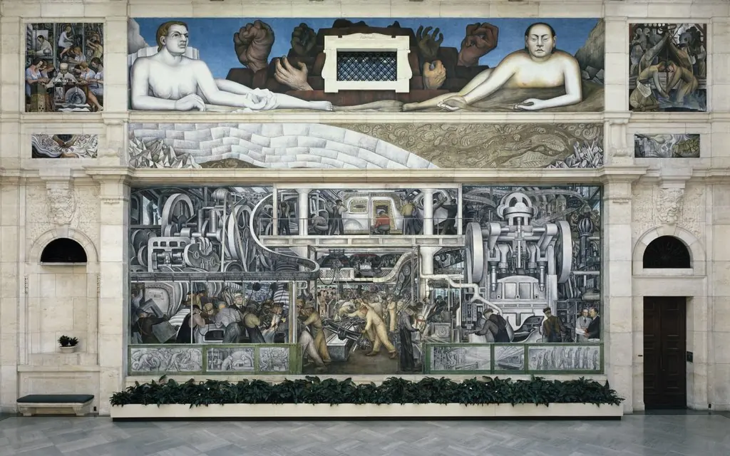 Detroit Industry, South Wall
