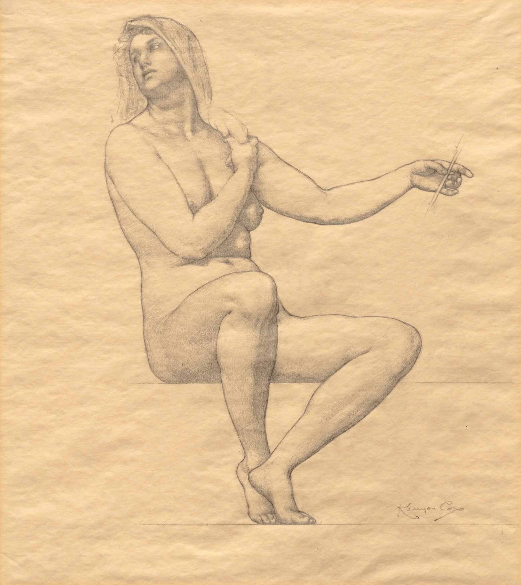 Sketch, by Kenyon Cox, 1912
