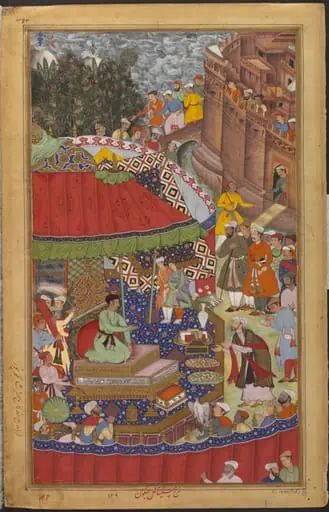 Akbar and Asaf Khan