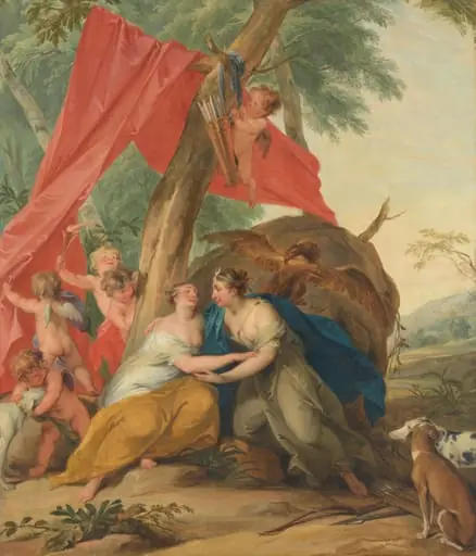 Jupiter, Disguised as Diana, Seducing the Nymph Callisto