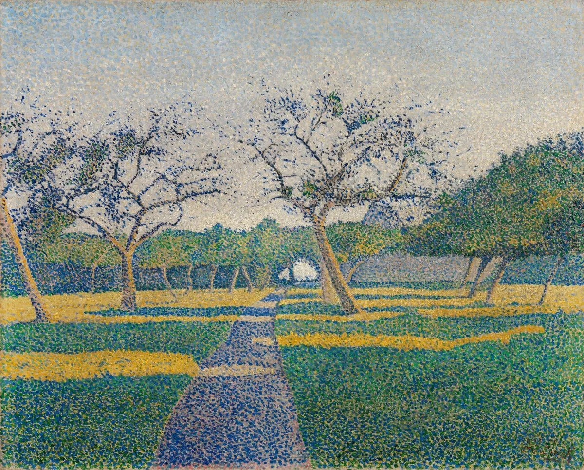 Hedelmäpuutarha La Louvièrestä, by Alfred William Finch, unspecified