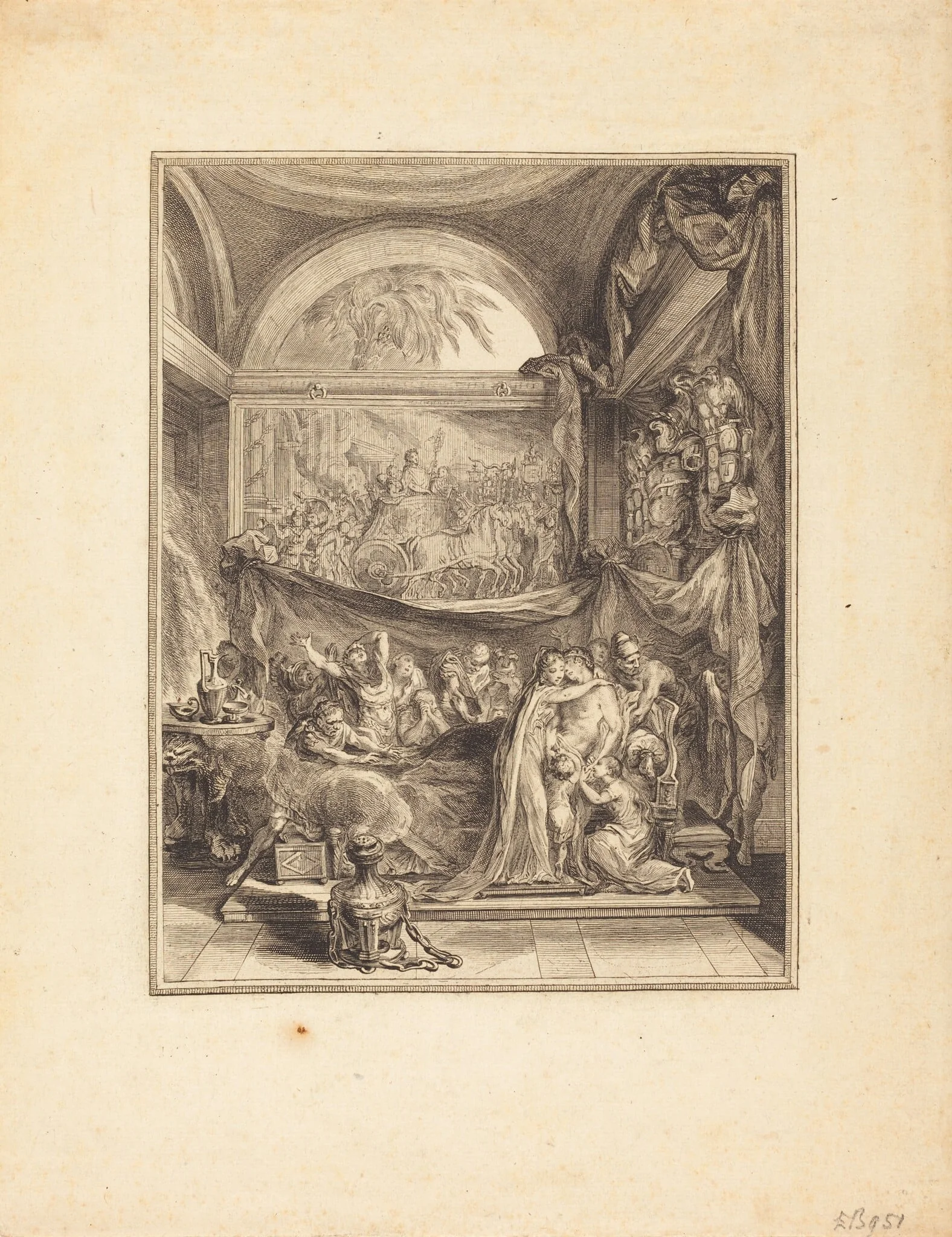 La mort de Germanicus