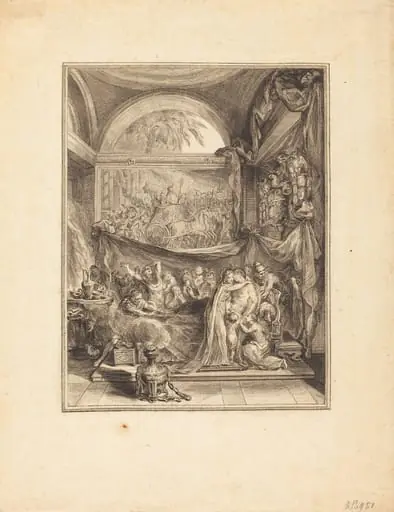 La mort de Germanicus