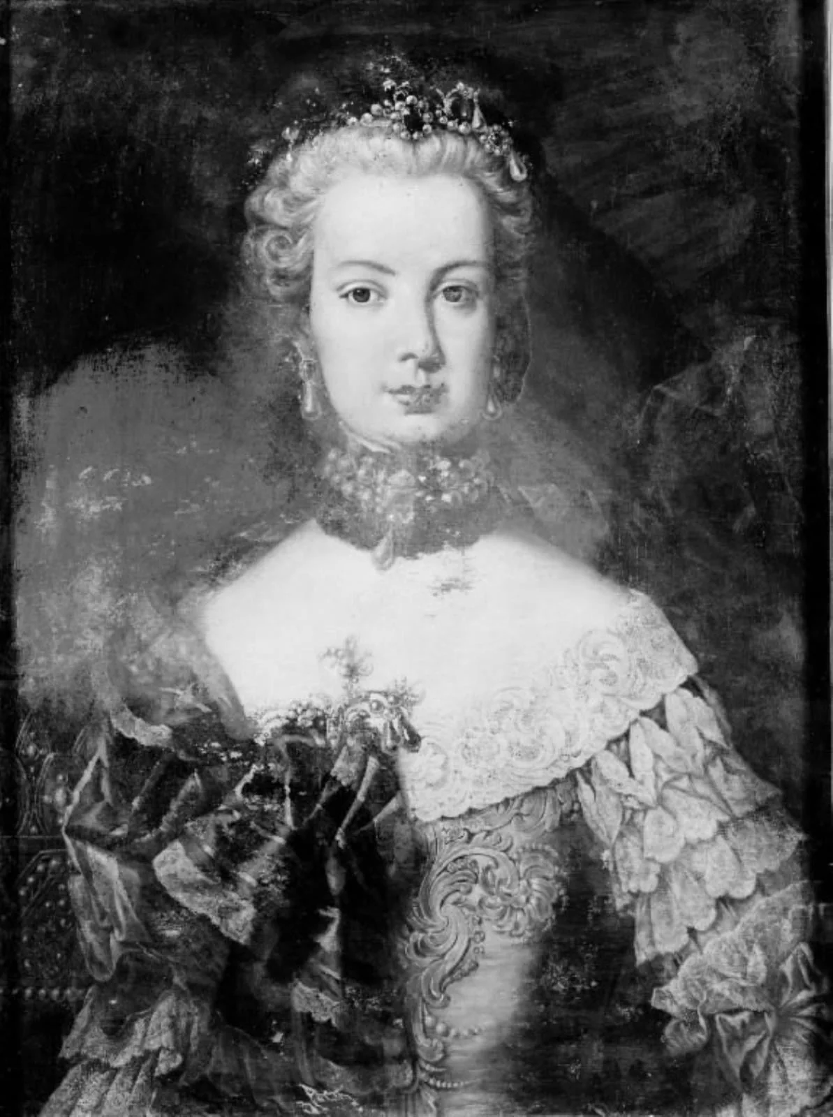 Elisabeth Christine von Braunschweig-Wolfenbüttel, by Unknown, 1740