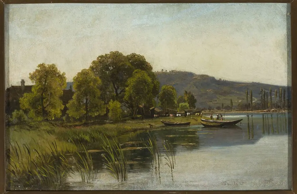 Waterside landscape