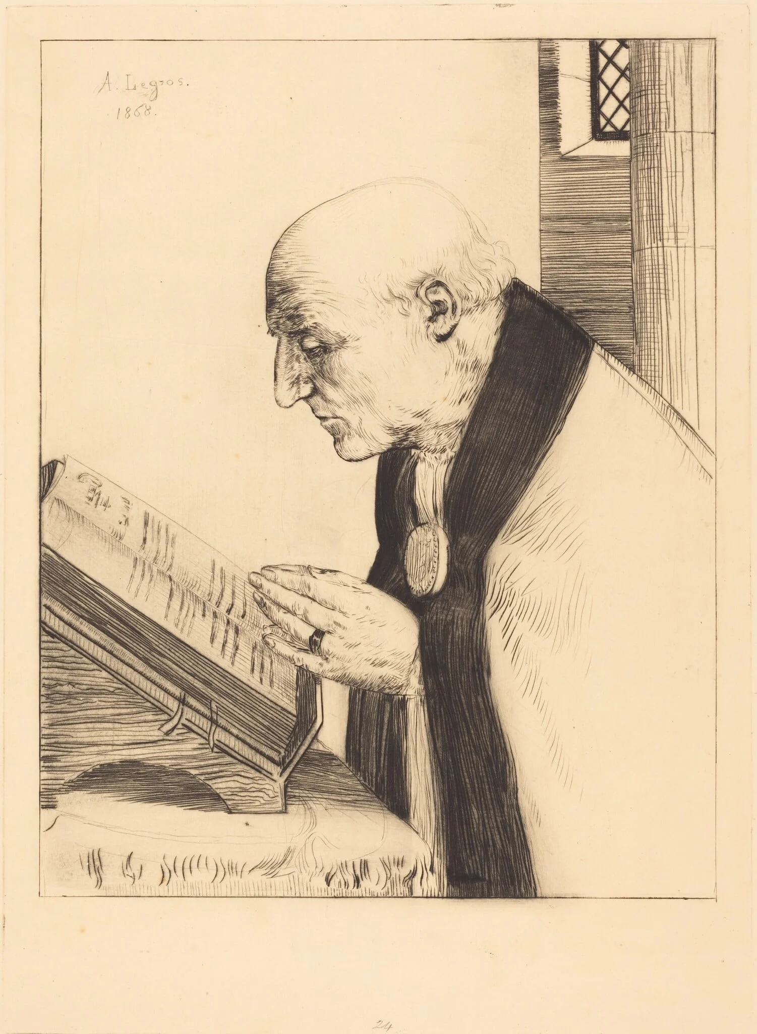 Reading of the Office of the Day (La lecture de l'office)