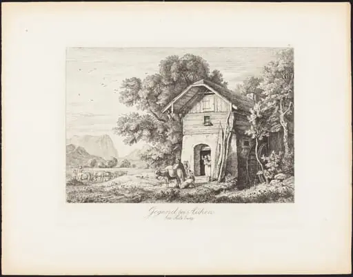 Gegend bei Aichen bei Salzburg (The Region near Aichen near Salzburg)