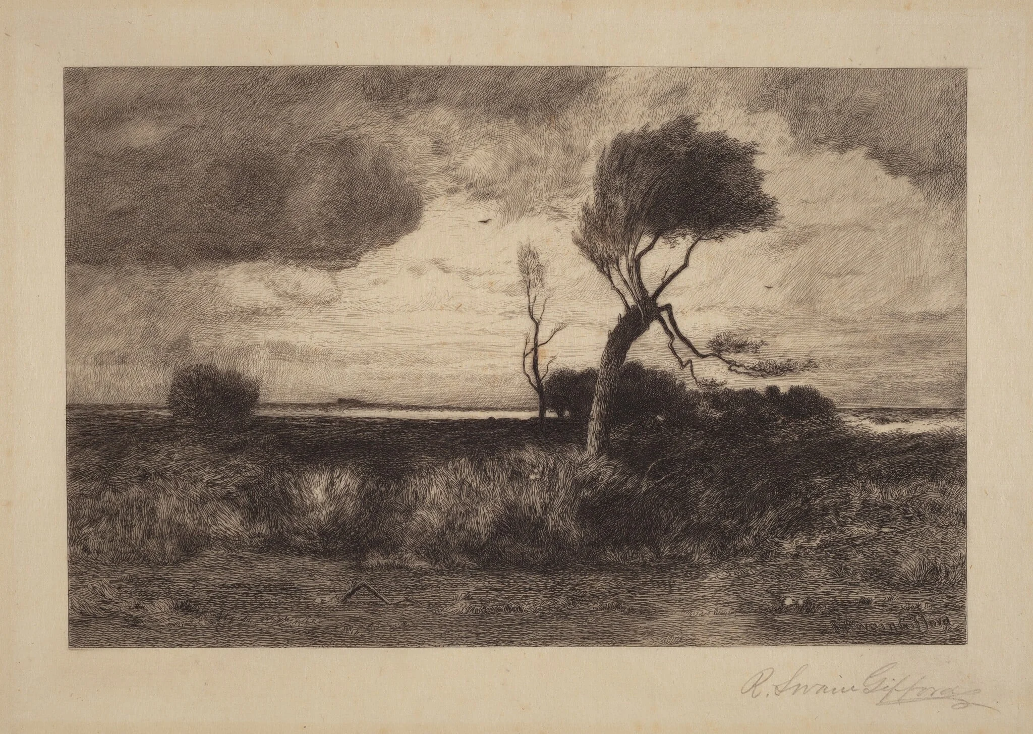 Near the Coast [large plate]