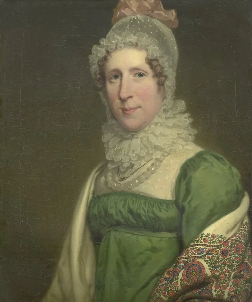 Portrait of Suzanna Maria Crommelin, Wife of Egbert Johannes Koch