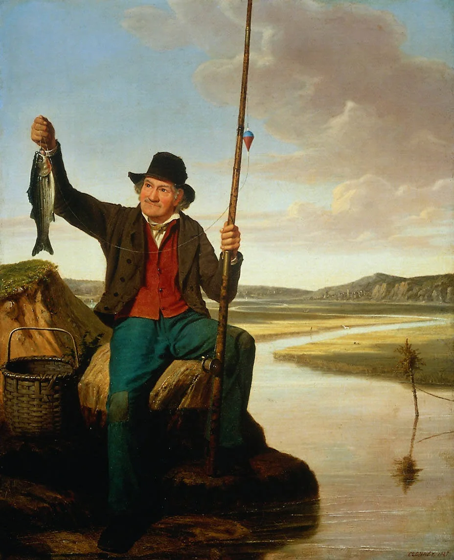 The Happy Moment, by James Goodwyn Clonney, oil, 1847