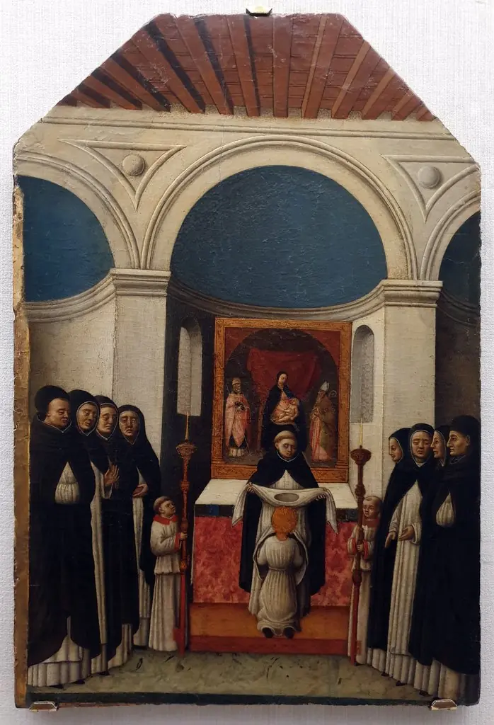 The Saint's Investiture upon His Entry into the Dominican Order