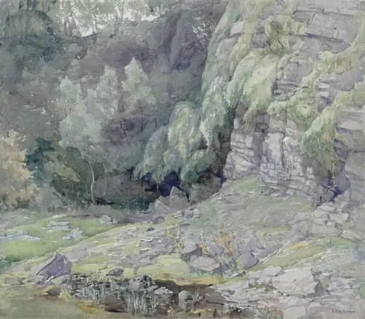 Quarry Long Disused near Llangollen