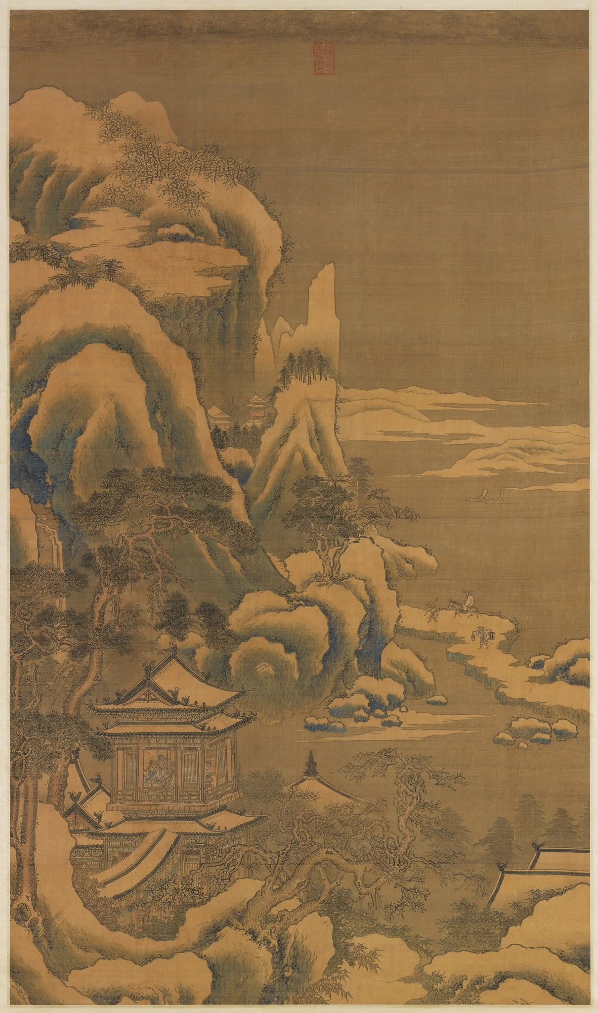 Auspicious Snow Accumulating in Winter, by Wang E, unspecified, 1510