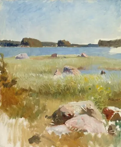 Saaristomaisema ; keskeneräinen