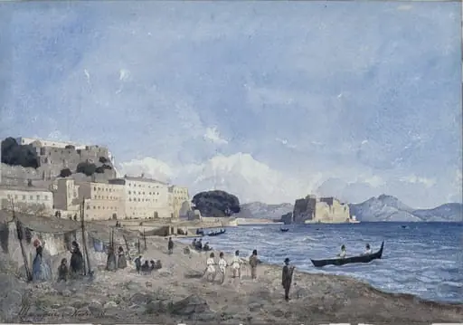 Fishermen along the Neapolitan Coast