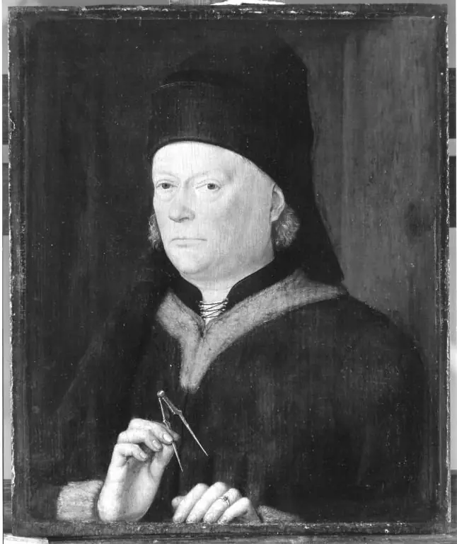 Portrait of an unknown master builder