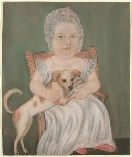 Child with Pet Dog