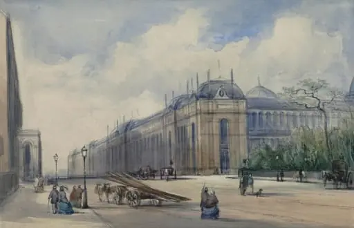 South-east aspect of the 1862 Exhibition Building