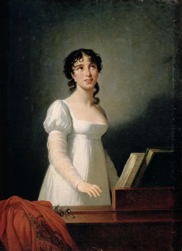 Porträt der Angelica Catalani (1780-1849), by Élisabeth Louise Vigée Le Brun, oil, 1806