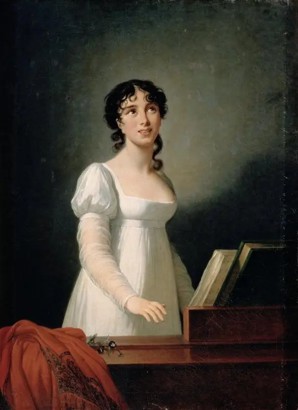 Porträt der Angelica Catalani (1780-1849)