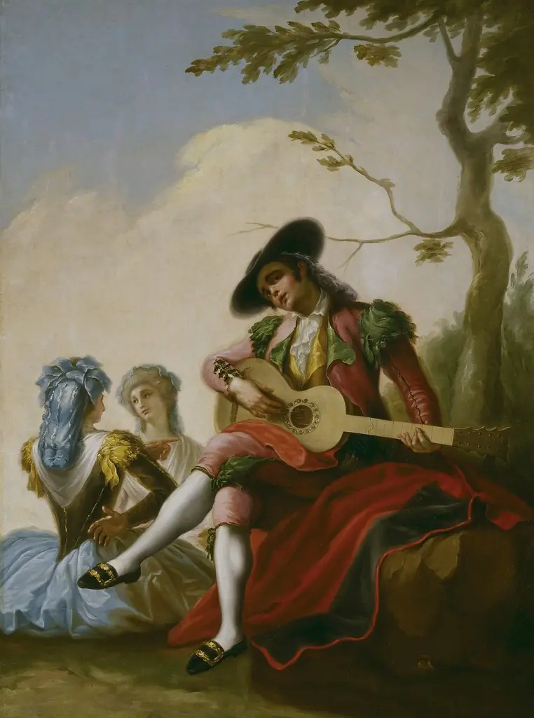 Majo with a Guitar