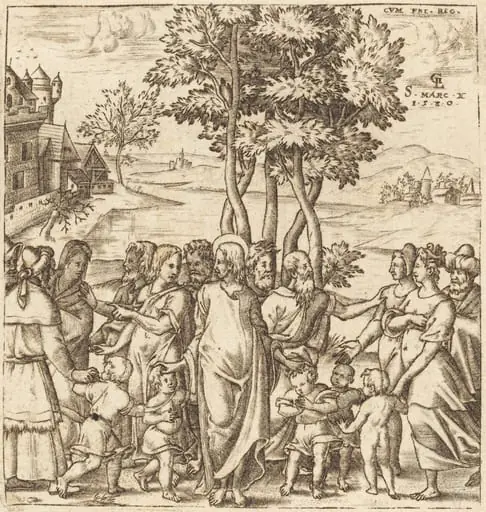 Christ Blesses the Children