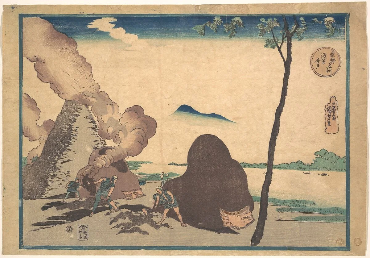 Untitled, by Utagawa Kuniyoshi, ink, 1840