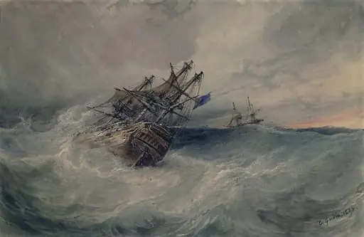 A Storm at Sea