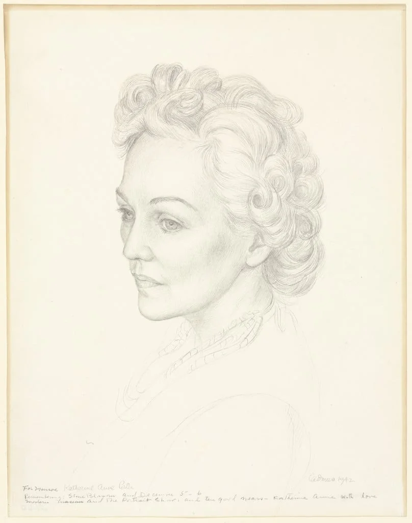 Untitled, by Paul Cadmus, graphite, 1942