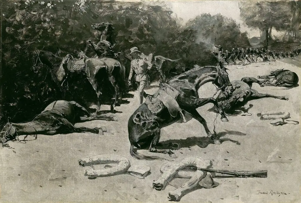 How the Horses Died for Their Country at Santiago