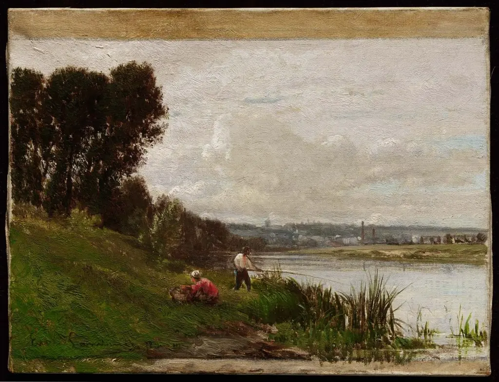 Fishing on the Banks of the Seine