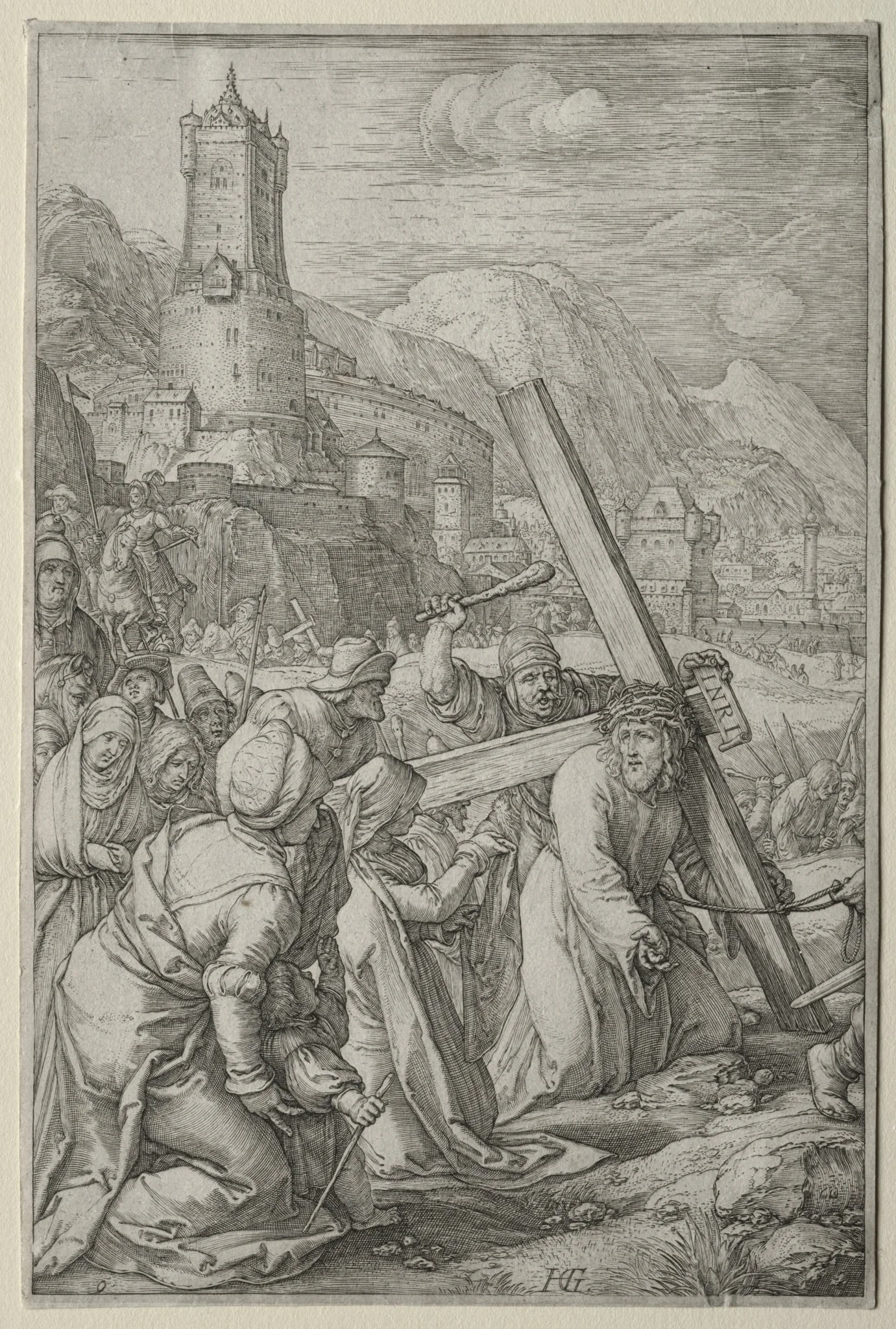 The Passion: Christ Carrying the Cross