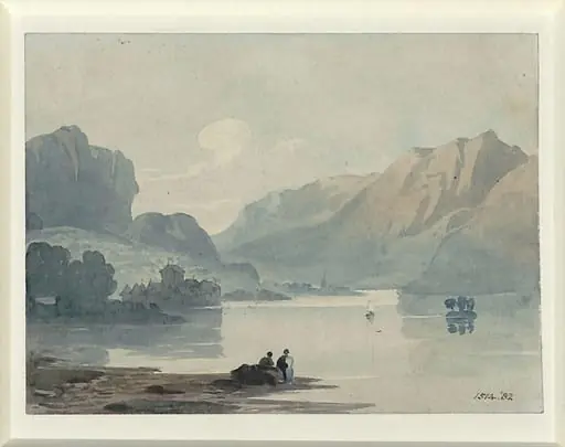 Castle of Chillon, on the Lake Geneva