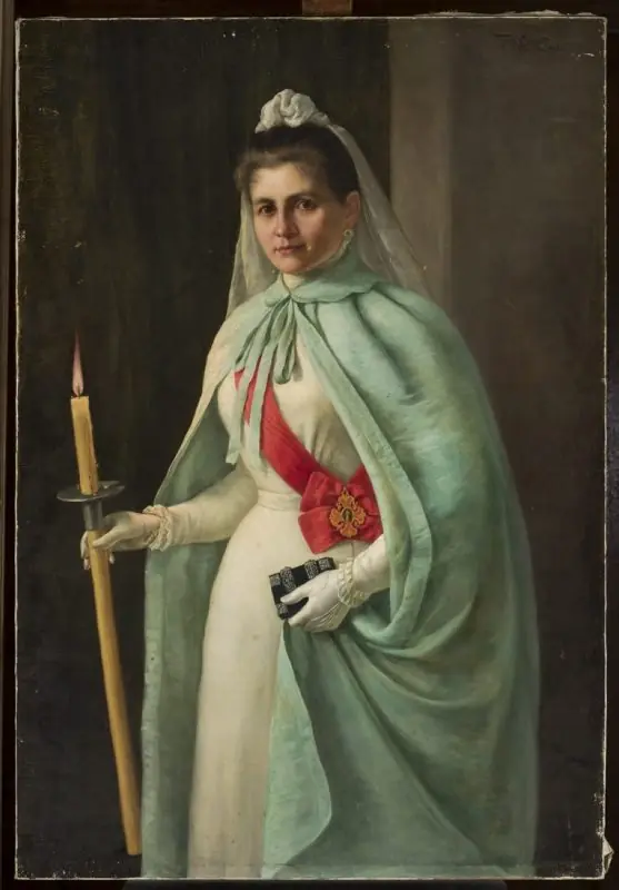 Portrait of countess Konstancja Cichocka
