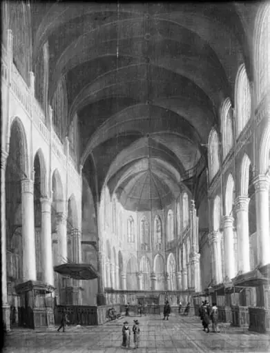 Interior of a Gothic Church