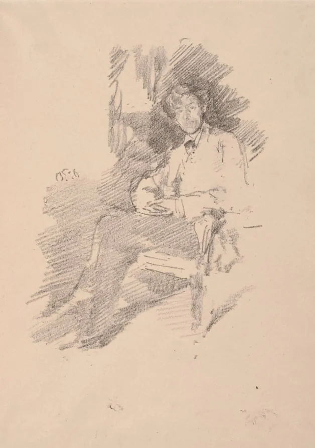 Walter Sickert, by James McNeill Whistler, 1895