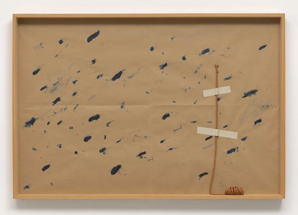 Untitled, by Jannis Kounellis, paint, 1977