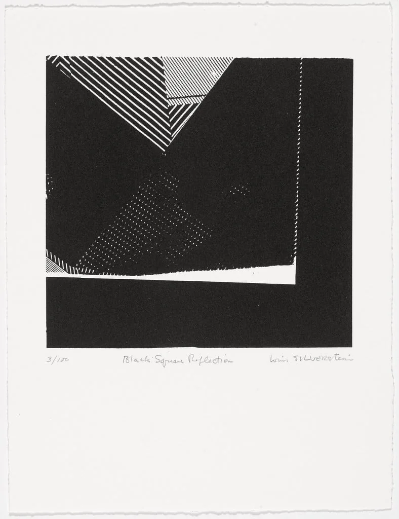 Untitled, by Louis Silverstein, ink, 1997