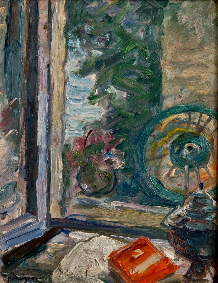În fața ferestrei, by Samuel Mützner, 1931